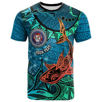 Custom Hawaii T Shirt Waianae High School Polynesian Seariders Tribal Pattern LT10 - Wonder Print Shop