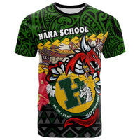 Custom Hawaii T Shirt Hana High and intermediate School Dragon Polynesian Pattern LT10 - Wonder Print Shop