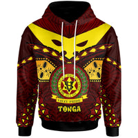 Tonga Custom Hoodie Vavau High Shool Tonga with Polynesian Patterns LT10 - Wonder Print Shop