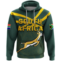 African Hoodie South Africa Springbok Hoodie Rugby Fan - Wonder Print Shop