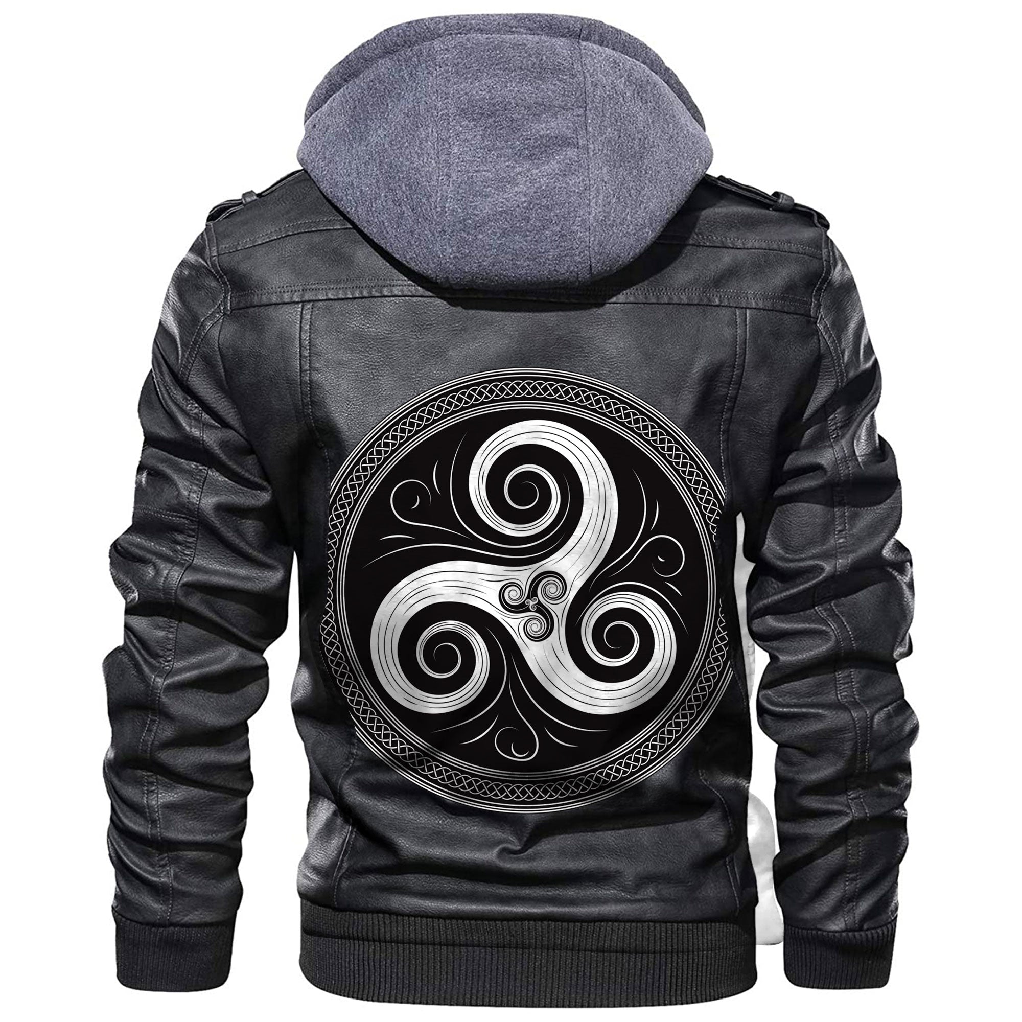 Viking Mainly Associated With Life Cycle Leather Jacket RLT12 - Wonder Print Shop