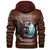 Viking Man With A Horned Helmet Leather Jacket RLT12 - Wonder Print Shop