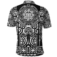 Marquesas Islands Polo Shirt Marquesan Tattoo Unique Style Black LT8 - Wonder Print Shop