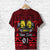 Custom Marquesas Islands T Shirt Marquesan Tattoo Simple Style Red LT8 - Wonder Print Shop