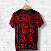 Marquesas Islands T Shirt Marquesan Tattoo Unique Style Red LT8 - Wonder Print Shop