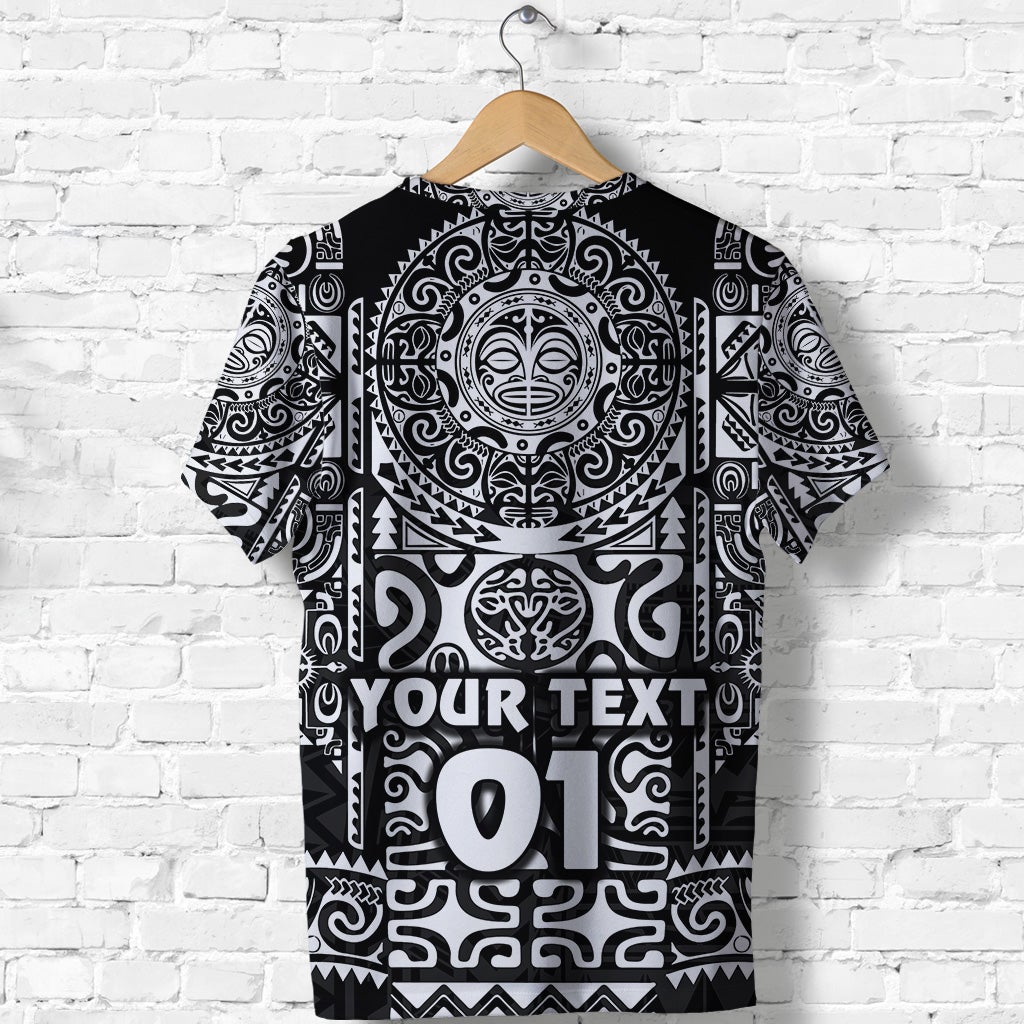 Custom Marquesas Islands T Shirt Marquesan Tattoo Unique Style Black LT8 - Wonder Print Shop