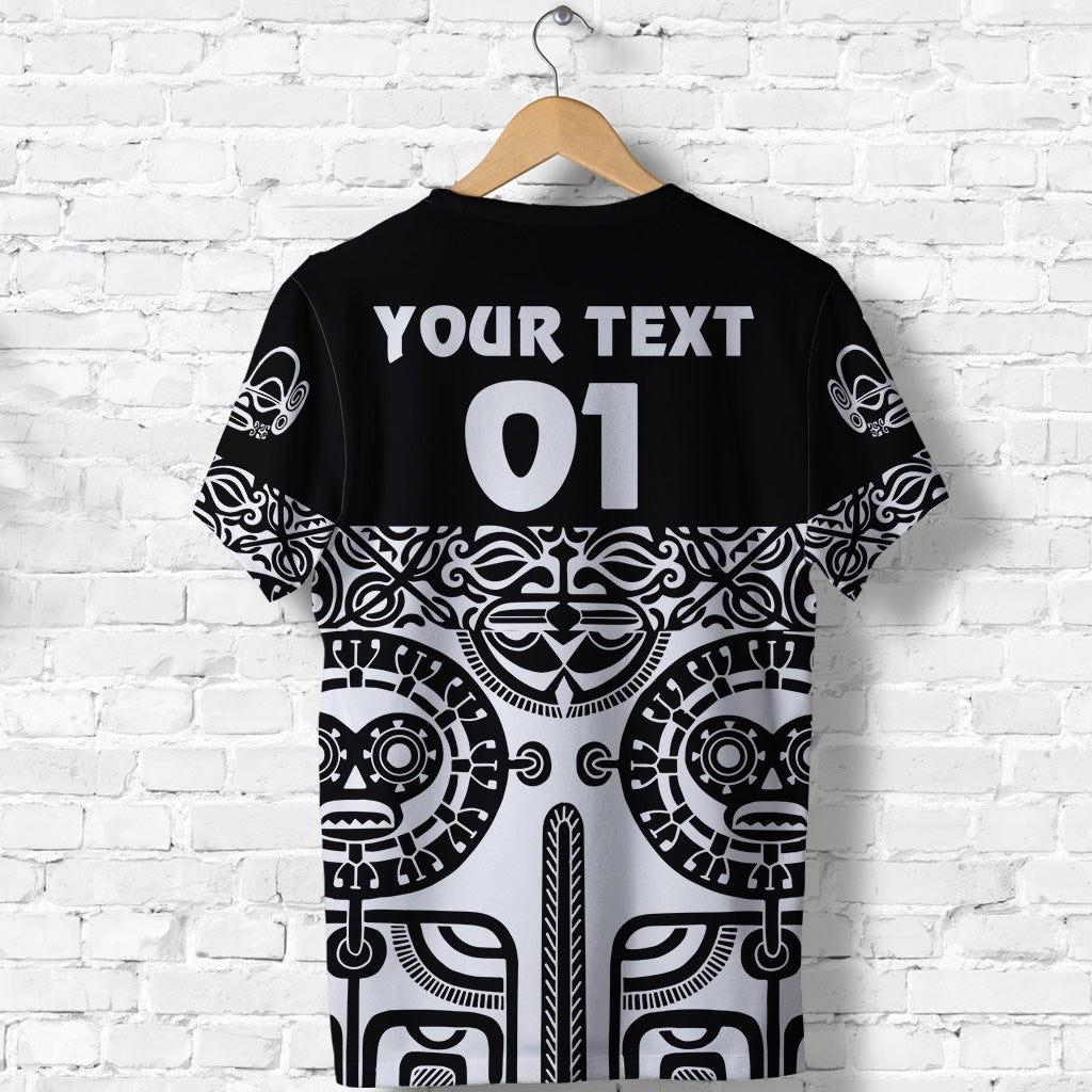 Custom Marquesas Islands T Shirt Marquesan Tattoo Special Style Black LT8 - Wonder Print Shop