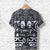 Custom Marquesas Islands T Shirt Marquesan Tattoo Simple Style Black LT8 - Wonder Print Shop