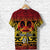 Custom Marquesas Islands T Shirt Marquesan Tattoo Simple Style Gradient Red LT8 - Wonder Print Shop