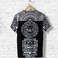 Marquesas Islands T Shirt Marquesan Tattoo Simplified Version Black LT8 - Wonder Print Shop