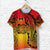Custom Marquesas Islands T Shirt Marquesan Tattoo Original Style Gradient Red LT8 - Wonder Print Shop