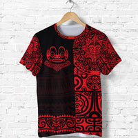 Marquesas Islands T Shirt Marquesan Tattoo Unique Style Red LT8 - Wonder Print Shop
