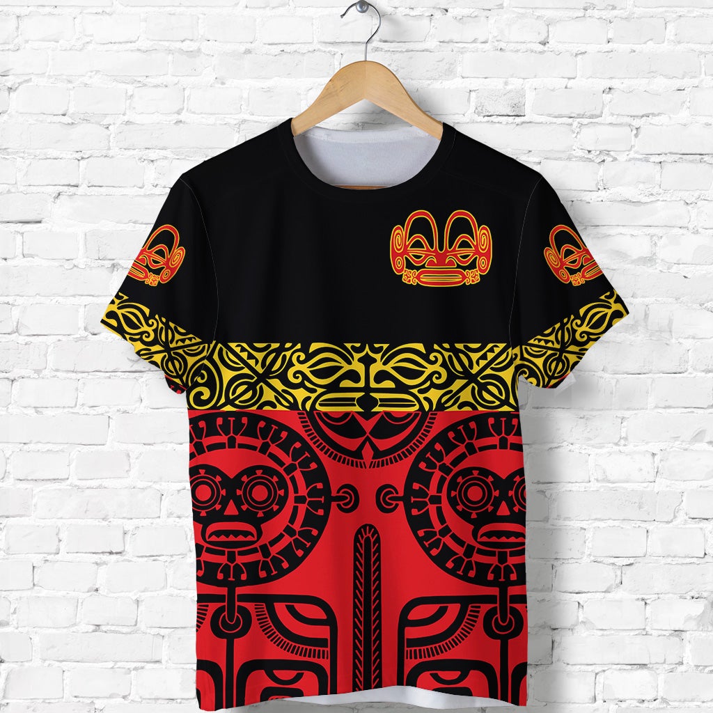 Marquesas Islands T Shirt Marquesan Tattoo Special Style Red LT8 - Wonder Print Shop