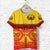 Custom Marquesas Islands T Shirt Marquesan Tattoo Special Style Gradient Yellow LT8 - Wonder Print Shop