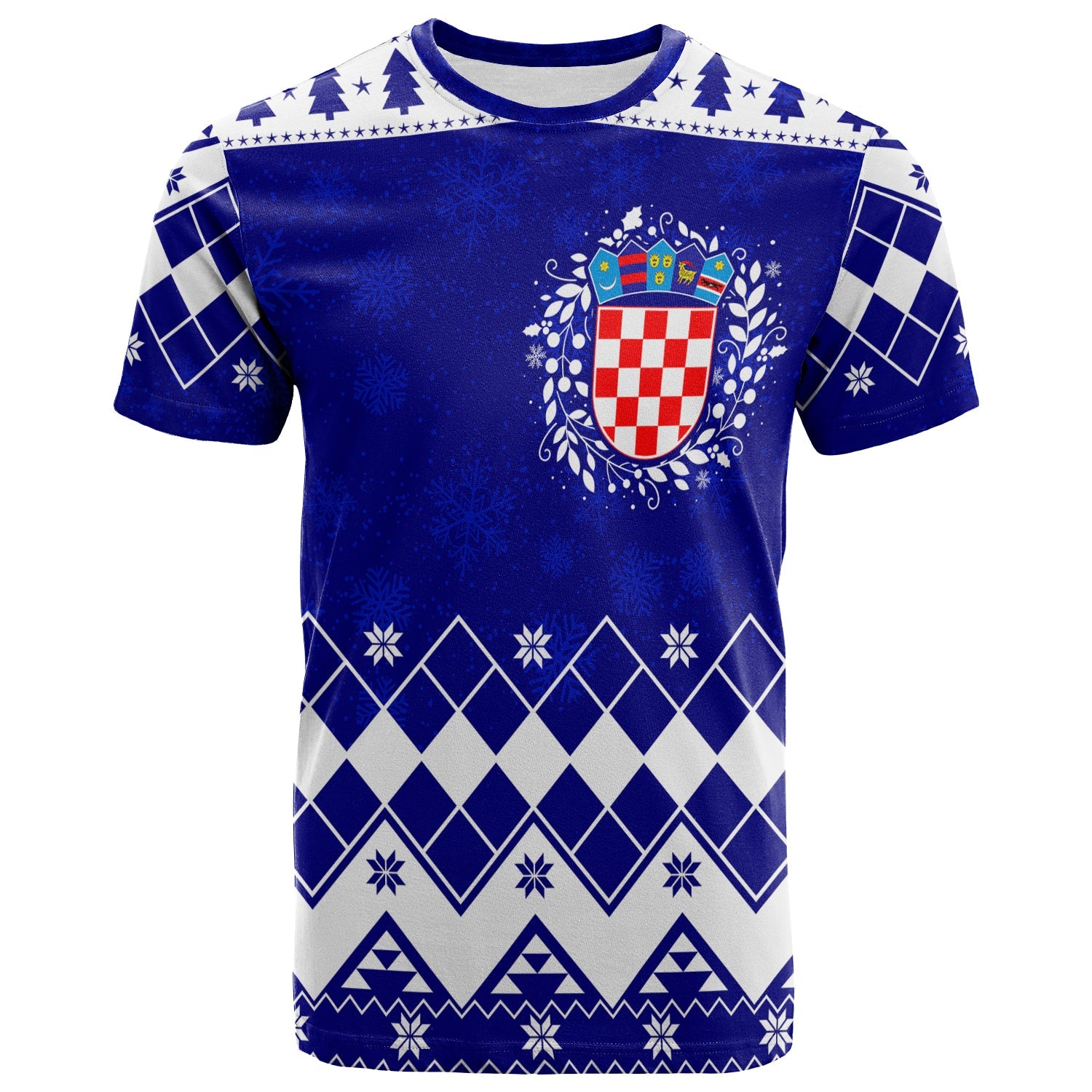 Adorable Croatia Marten With Advent Wreath Christmas T Shirt - Wonder Print Shop