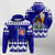 Adorable Croatia Marten With Advent Wreath Christmas Zip Hoodie - Wonder Print Shop