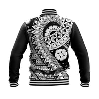 Polynesian Masi Kesa Black Style Baseball Jacket LT9 - Wonder Print Shop