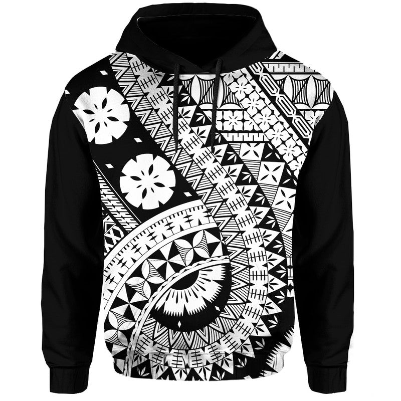 Polynesian Masi Kesa Black Style Hoodie - Wonder Print Shop