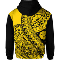 Polynesian Masi Kesa No2 Gold Style Hoodie - Wonder Print Shop