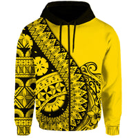 Polynesian Masi Kesa No2 Gold Style Hoodie - Wonder Print Shop