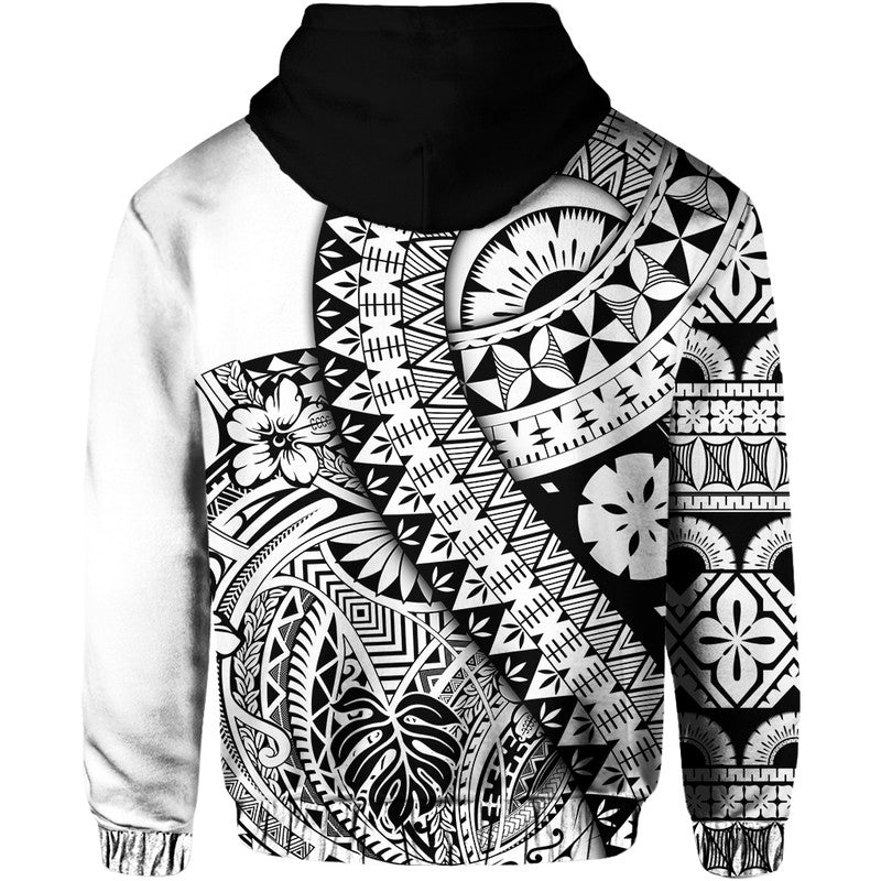 Polynesian Masi Kesa No2 Black Style Hoodie - Wonder Print Shop