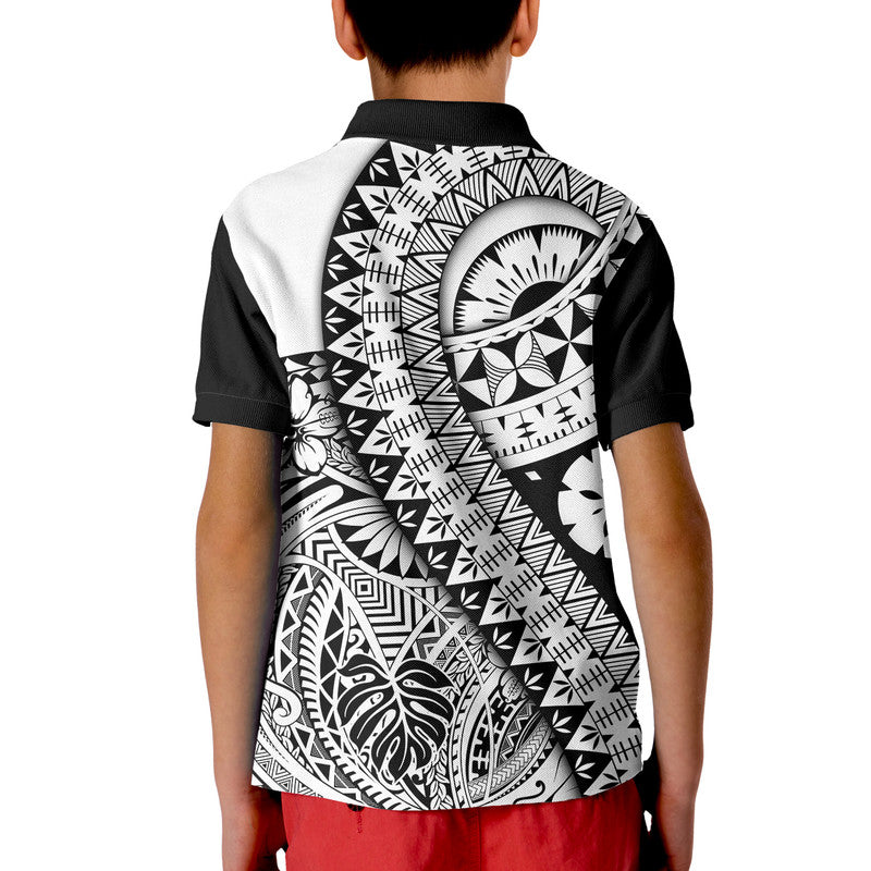 Polynesian Masi Kesa No2 Black Style Polo Shirt - Wonder Print Shop