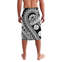 Polynesian Masi Kesa Black Style Lavalava - Wonder Print Shop