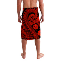 Polynesian Masi Kesa Red Style Lavalava - Wonder Print Shop