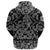 Viking Hoodie Medieval Castle Queen with Bandana Paisley Style RLT12 - Wonder Print Shop