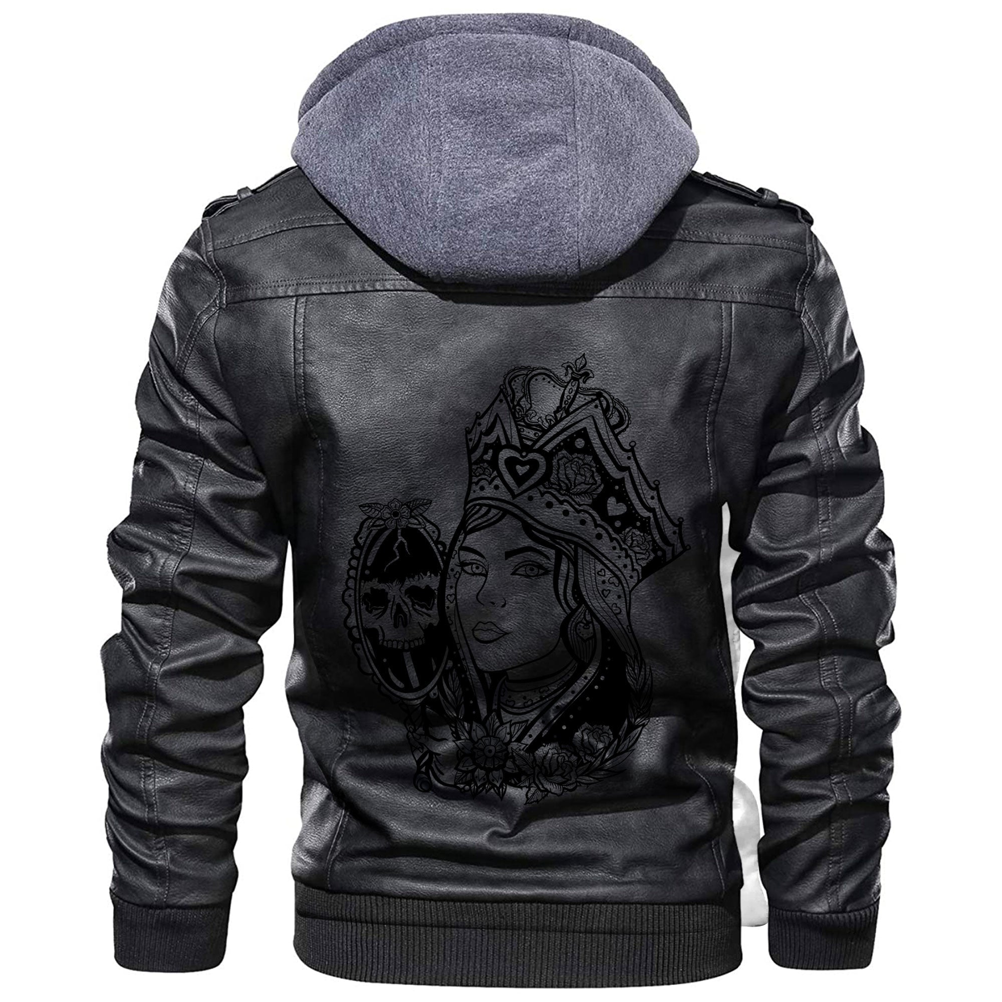 Viking Medieval Castle Queen Leather Jacket RLT12 - Wonder Print Shop
