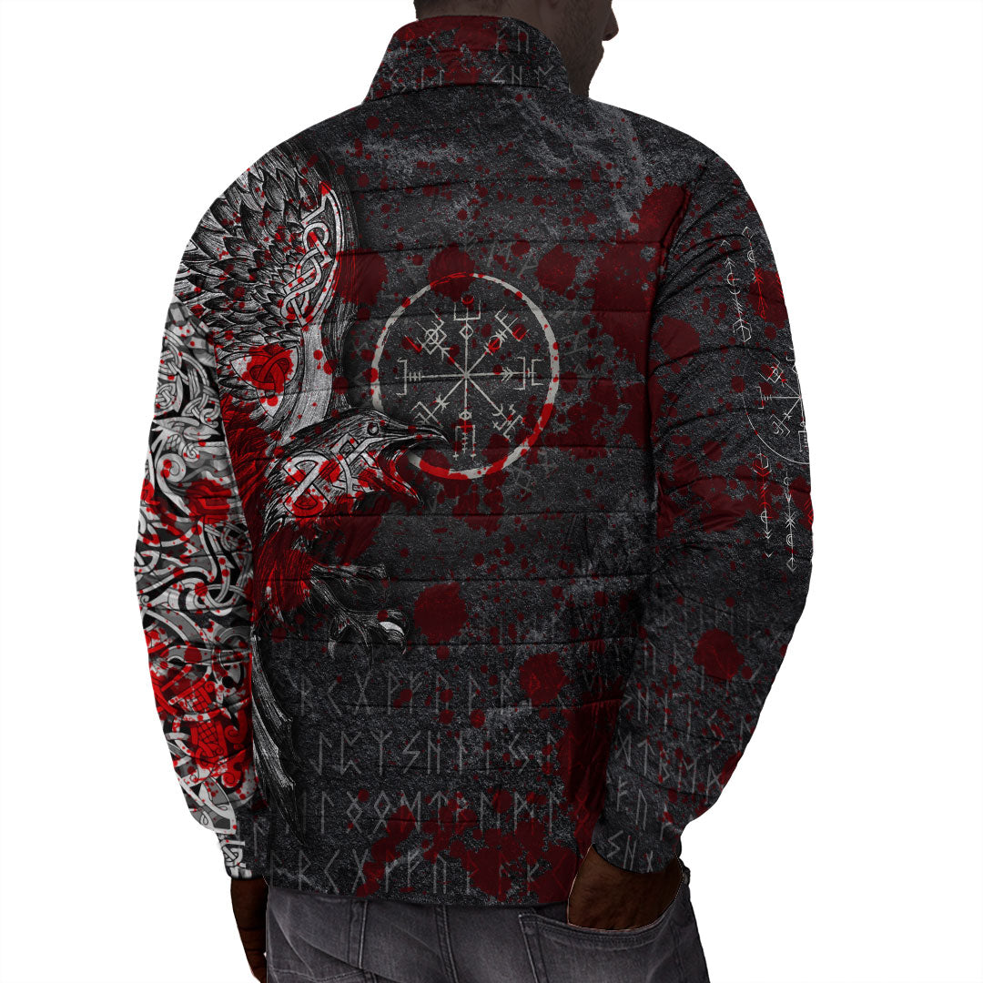 viking-clothing-viking-odin-raven-tattoo-style-blood-version-padded-jacket