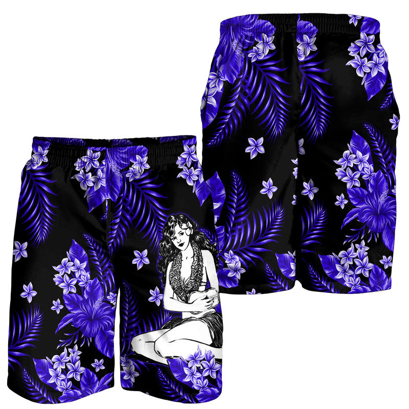 hawaii-summer-colorful-hula-girl-men-shorts-dark-blue