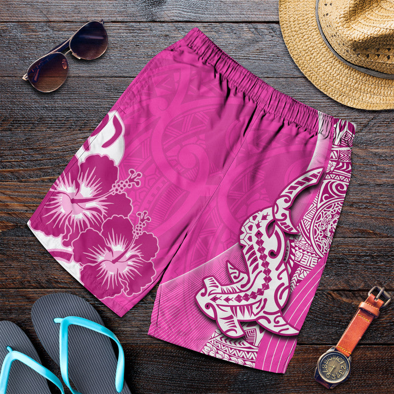 hawaiian-shark-polynesian-men-shorts-vibe-pink-style