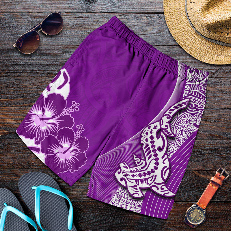 hawaiian-shark-polynesian-men-shorts-vibe-green-style