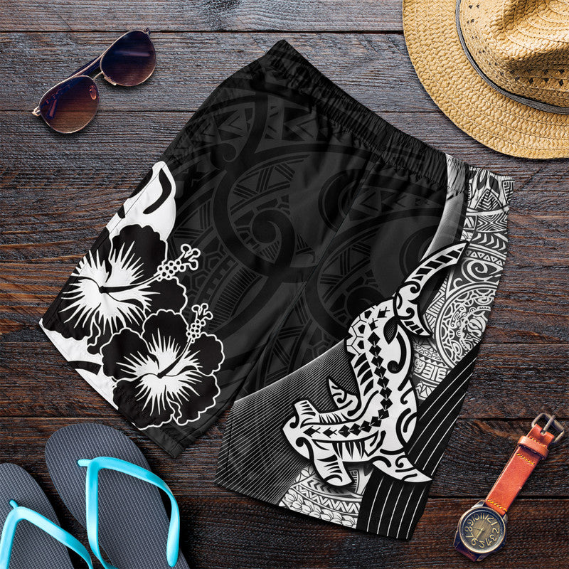 hawaiian-shark-polynesian-men-shorts-vibe-black-style