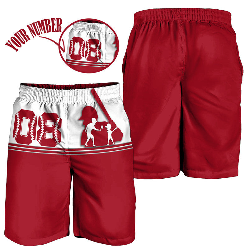 custom-personalised-fathers-day-america-dad-and-son-baseball-player-men-short-red-no2