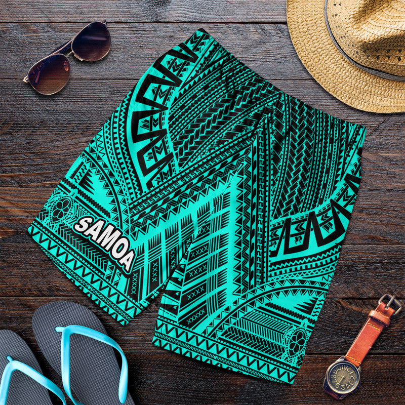 samoa-ula-nifo-tribal-short-men-green-style