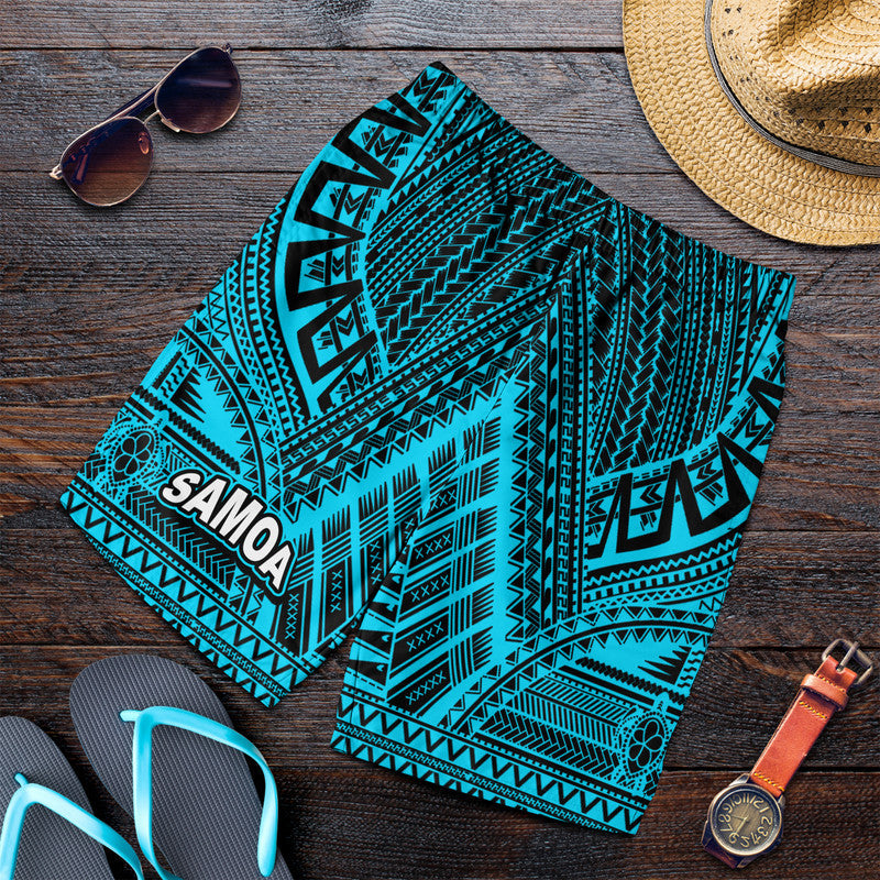 samoa-ula-nifo-tribal-short-men-blue-style