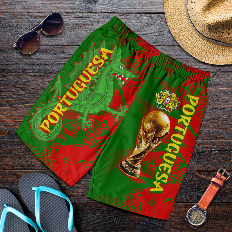 portugal-football-men-shorts-dragon-of-royal-arms-during-the-reign-of-queen-maria-ii