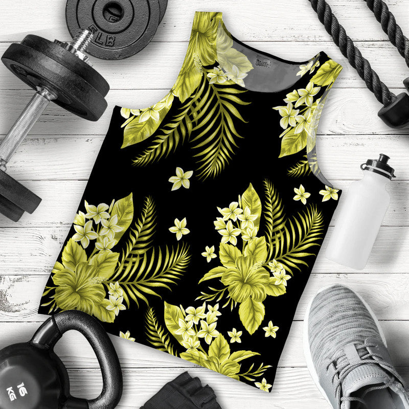hawaii-summer-colorful-men-tank-top-yellow
