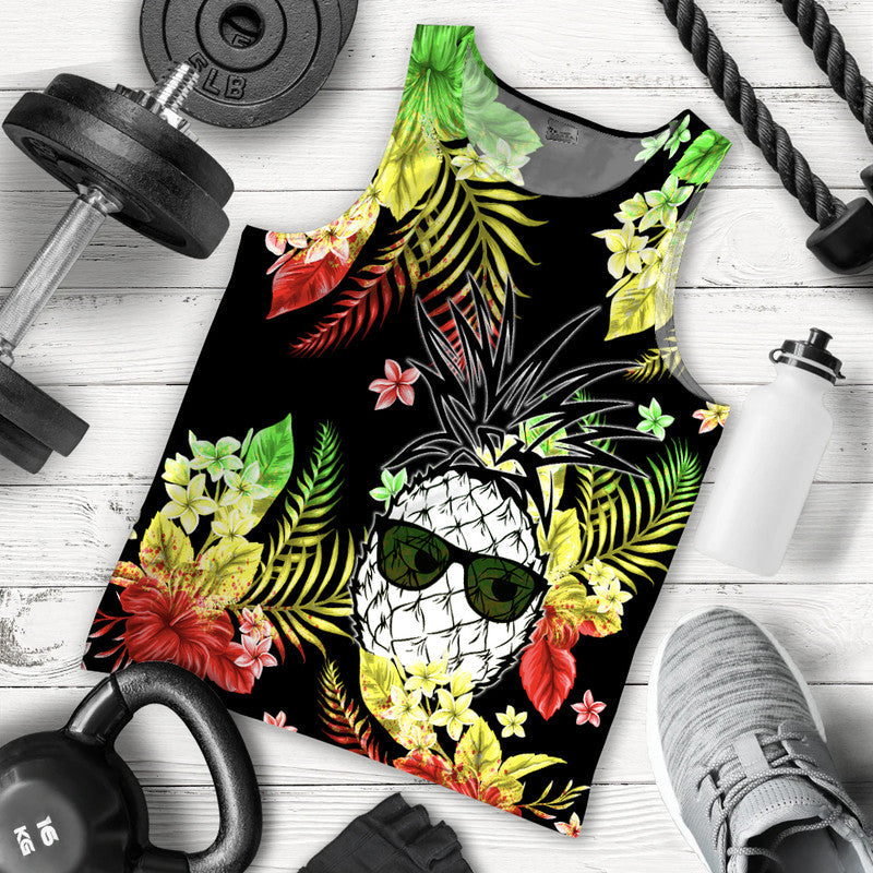 hawaii-summer-colorful-pineapple-men-tank-top-reggage