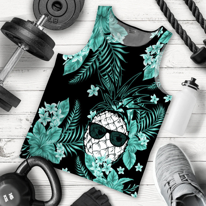 hawaii-summer-colorful-pineapple-men-tank-top-turquesa