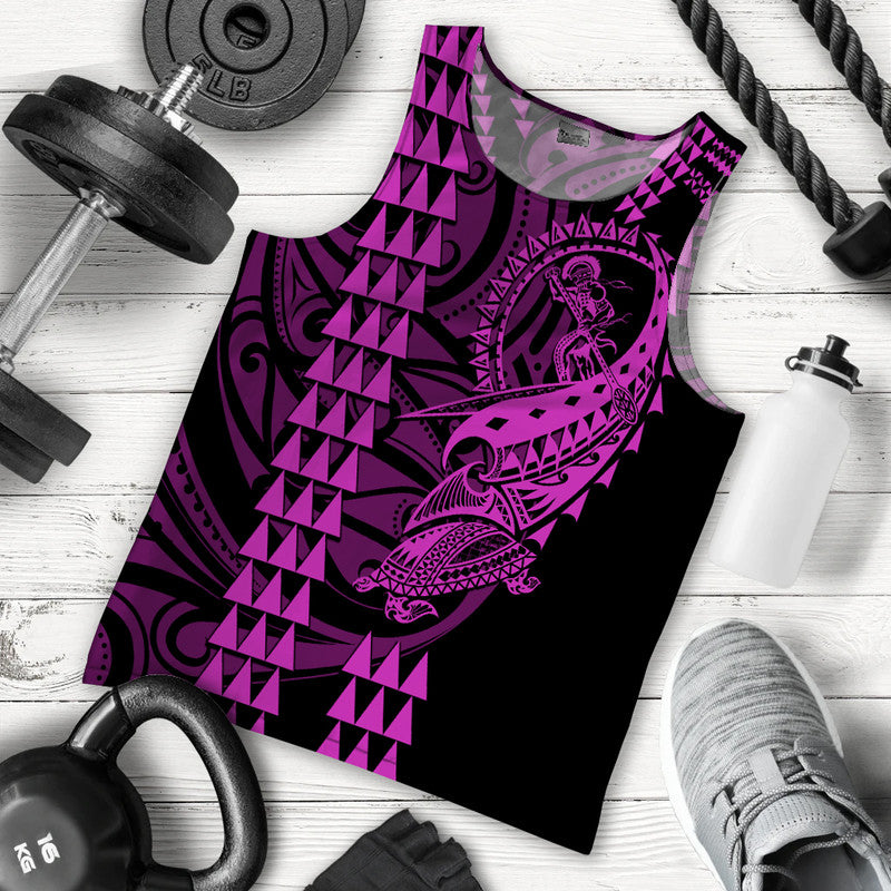 hawaii-polynesian-warrior-kakau-men-tank-top-purple