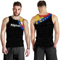 pilipinas-men-tank-top-simple-style-black