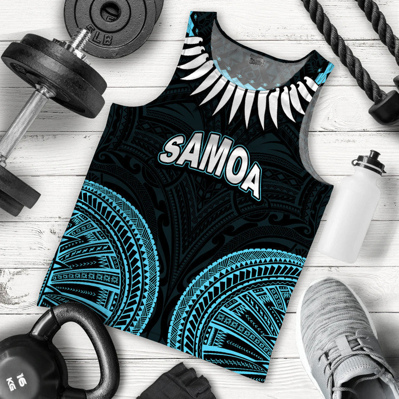 samoa-ula-nifo-tribal-men-tank-top-blue-style