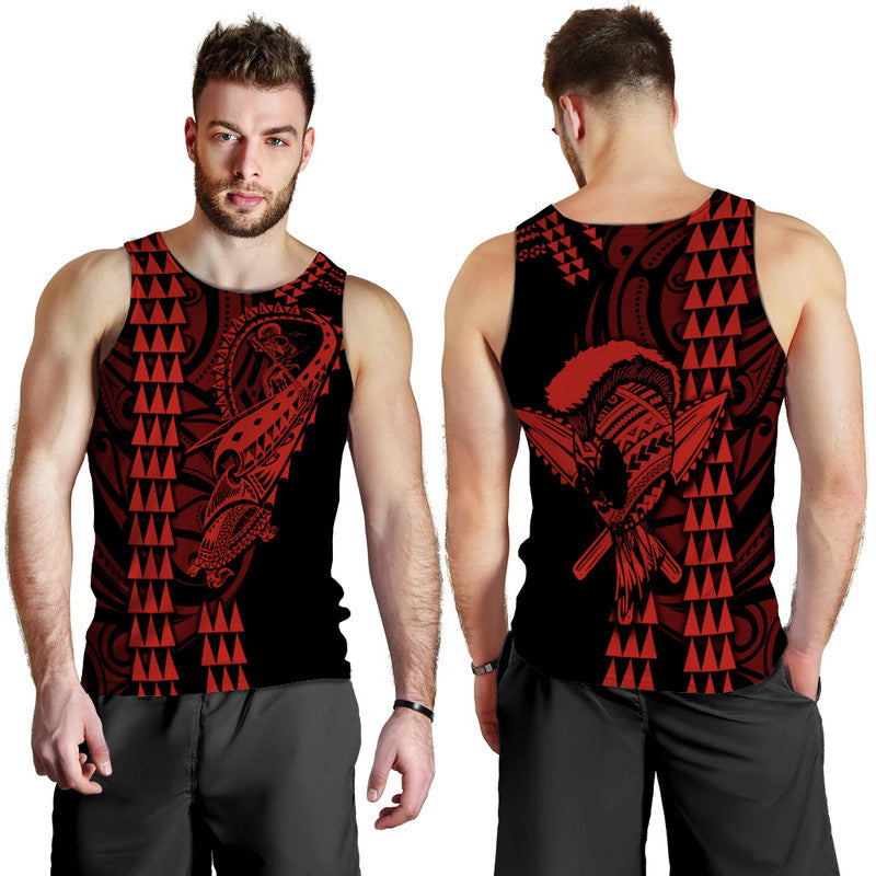 hawaii-polynesian-warrior-kakau-men-tank-top-red