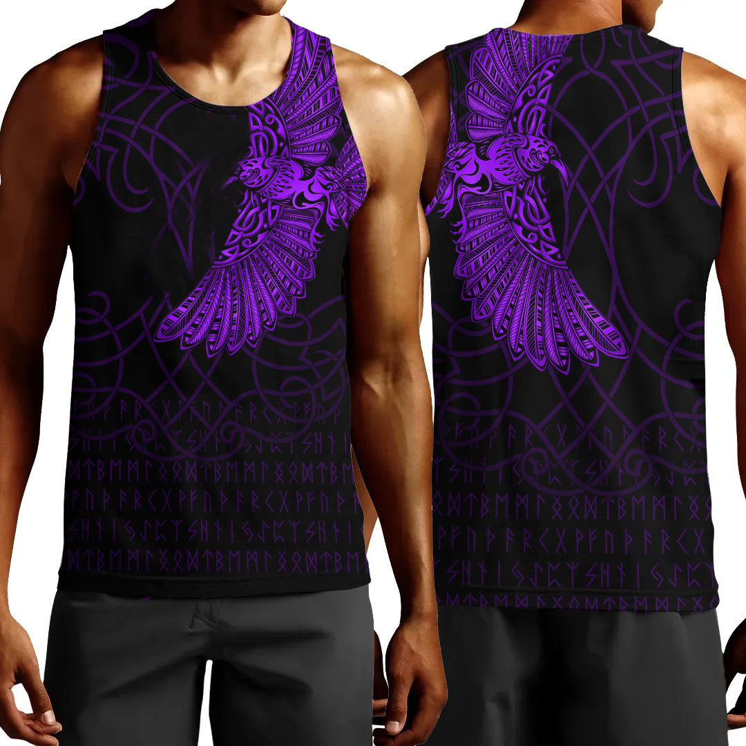 viking-clothing-viking-odins-raven-tattoo-purple-version-men-tank-top