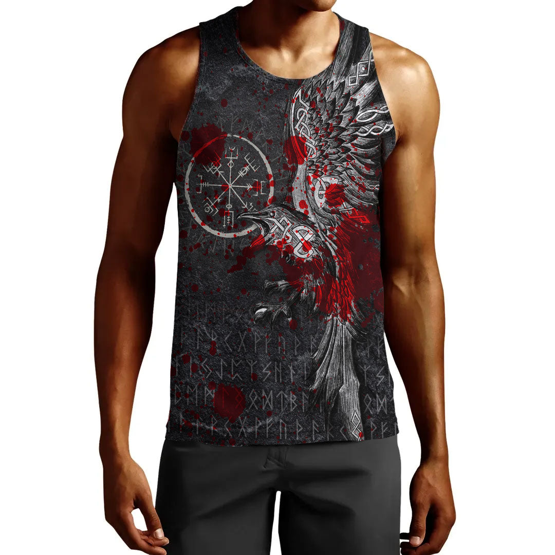viking-clothing-viking-odin-raven-tattoo-style-blood-version-men-tank-top