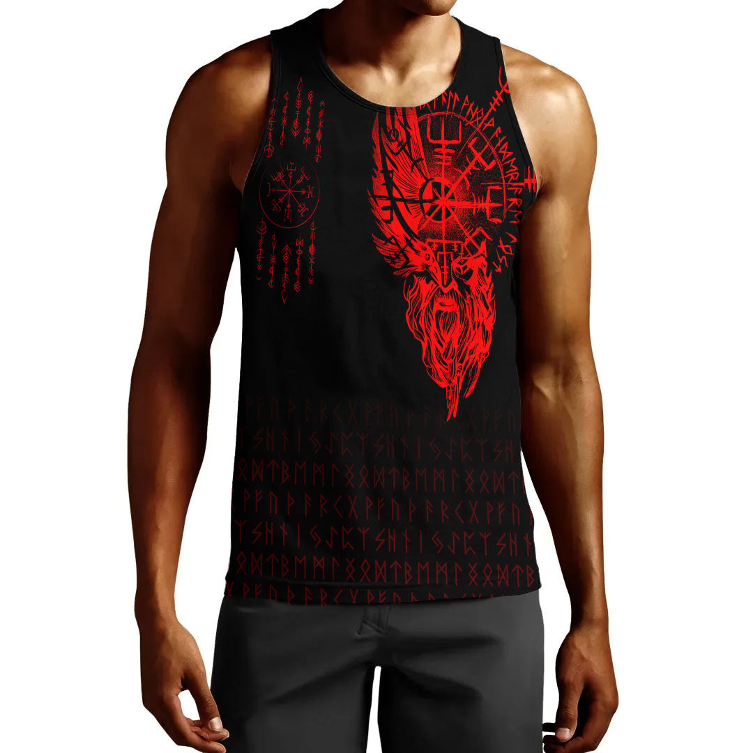 viking-clothing-viking-compass-vegvisir-tattoo-red-version-men-tank-top
