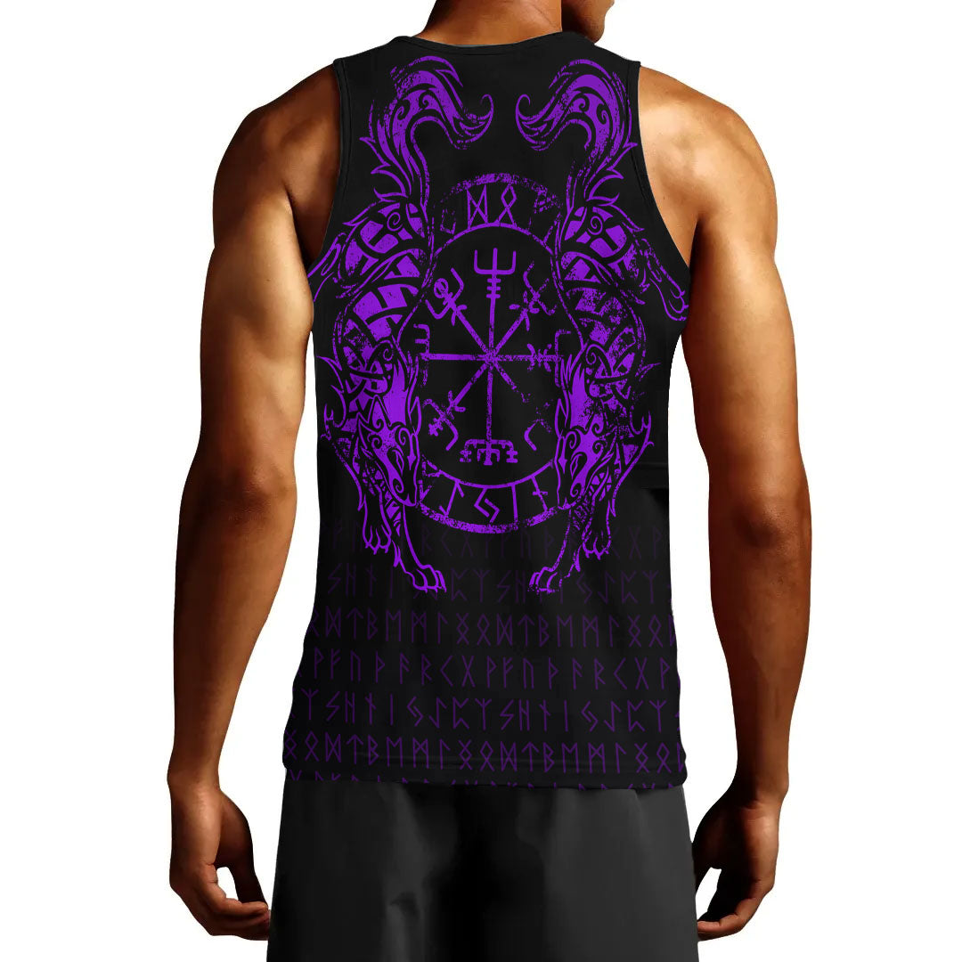 viking-clothing-viking-compass-vegvisir-tattoo-purple-version-men-tank-top